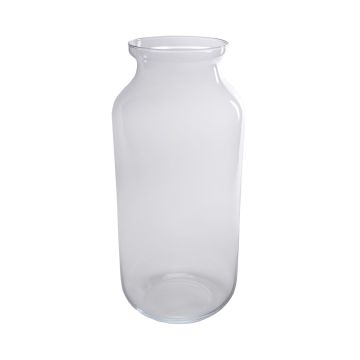 Vase à poser au sol ARSENIA en verre, transparent, 50cm, Ø23cm