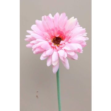 Fleur décorative Gerbera TEUDELINDE, rose, 55cm, Ø8cm