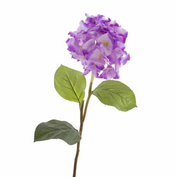 Hortensia artificiel CHANTAL, lilas, 75cm, Ø18cm