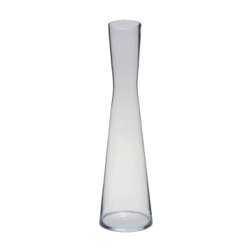 Vase à poser au sol étroit SYRMA en verre, transparent, 50cm, Ø12cm