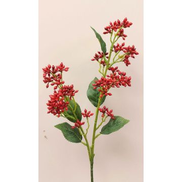 Branche de viburnum artificielle LABIBA, rouge, 60cm