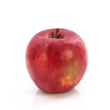 Pomme en plastique ADAM, rouge, 7,5cm, Ø8cm