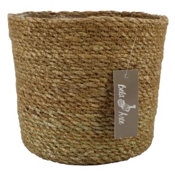 Panier de zostère AMPARO, beige, 16,5cm, Ø19cm