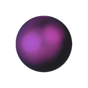 Boule de Noël FABIANA, 48 pièces, violet métallique, Ø3,5cm