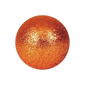 Boule de Noël FABIANA, 48 pièces, paillettes, cuivre, Ø3,5cm