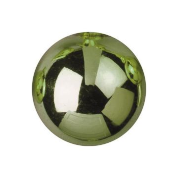 Boule de Noël FABIANA, 48 pièces, vert clair brillant, Ø3,5cm