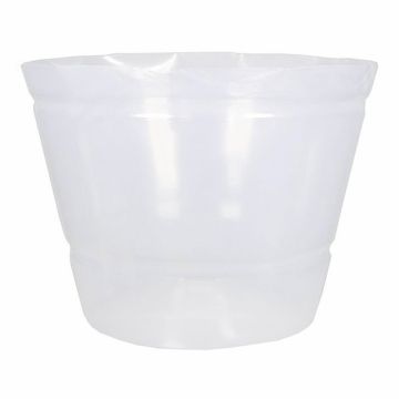 Récipient en plastique KIPA pour corbeilles à plantes, étanche, transparent, 38cm, Ø50cm