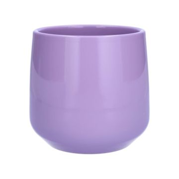 Cache-pot ZIOKA en céramique, violet, 20,8cm, Ø23,5cm