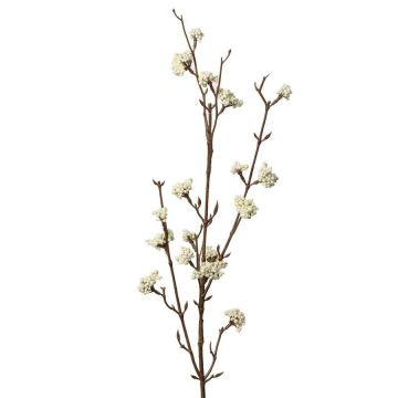 Branche décorative de callicarpe LARINA avec baies, crème, 70cm