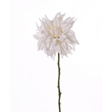 Dahlia décoratif SMILA, crème, 55cm, Ø12cm