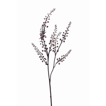 Branche décorative de gaultheria BRONKO avec baies, marron, 70cm