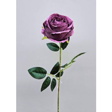 Fleur en plastique Rose CHERLEN, lilas, 60cm, Ø10cm