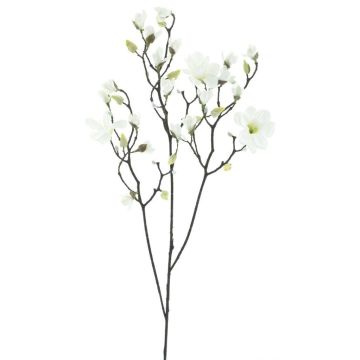 Branche artificielle Magnolia NELKA, blanc, 125cm