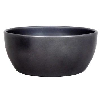 Coupe de fleurs en céramique TEHERAN BRIDGE, anthracite, 9,5cm, Ø24,5cm