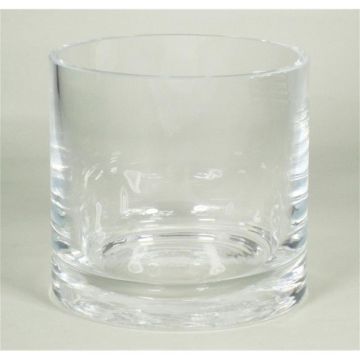 Verre à bougie SANSA OCEAN, transparent, 11cm, Ø11,5cm