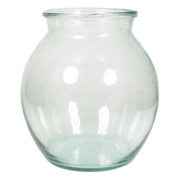 Vase à fleurs OLDRIK OCEAN, transparent, 23cm, Ø21cm