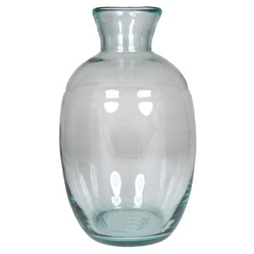 Vase à fleurs LIRICA en verre, transparent, 29,5cm, Ø18cm