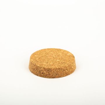 Bouchon de liège SERILDA en liège aggloméré, naturel, 1,5cm, Ø7,1/7,6cm