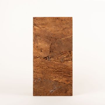 Plaque de liège naturel RATANA sur support en liège aggloméré, brun clair, 60x30cm, épaisseur 1-2cm